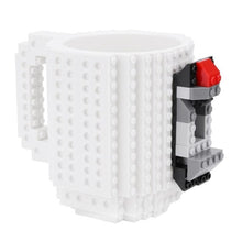 Load image into Gallery viewer, 350ml DIY bloques de construcción juguete tazas de leche tazas de café Compatible Legoings equipo creativo iluminar juguetes para niños regalos de cumpleaños