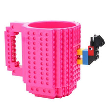 Load image into Gallery viewer, 350ml DIY bloques de construcción juguete tazas de leche tazas de café Compatible Legoings equipo creativo iluminar juguetes para niños regalos de cumpleaños