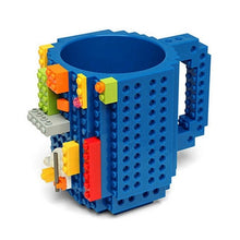Load image into Gallery viewer, 350ml DIY bloques de construcción juguete tazas de leche tazas de café Compatible Legoings equipo creativo iluminar juguetes para niños regalos de cumpleaños