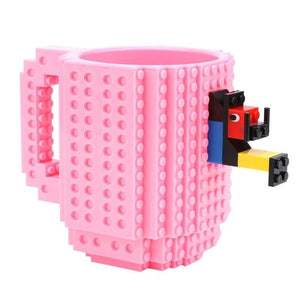 350ml DIY bloques de construcción juguete tazas de leche tazas de café Compatible Legoings equipo creativo iluminar juguetes para niños regalos de cumpleaños